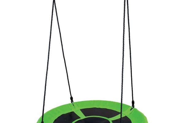 Dětská houpací kruhová rohož zelená