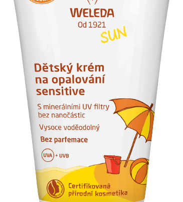 Dětský krém na opalování