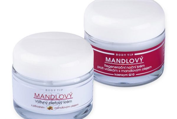 Sada denního a nočního krému s mandlovým olejem