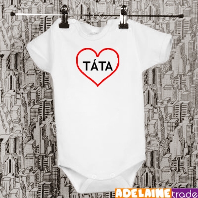 Body kr. rukáv SRDÍČKO TÁTA