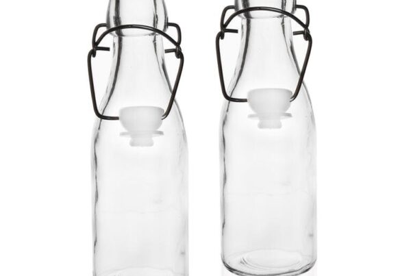 Skleněné lahve s klipovým uzávěrem